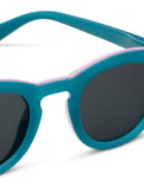 New Teal Round w/ Purple Accent Top Peepers Sun Readers +2.50